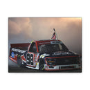 #A03 Winning Truck Canvas Print 12x9