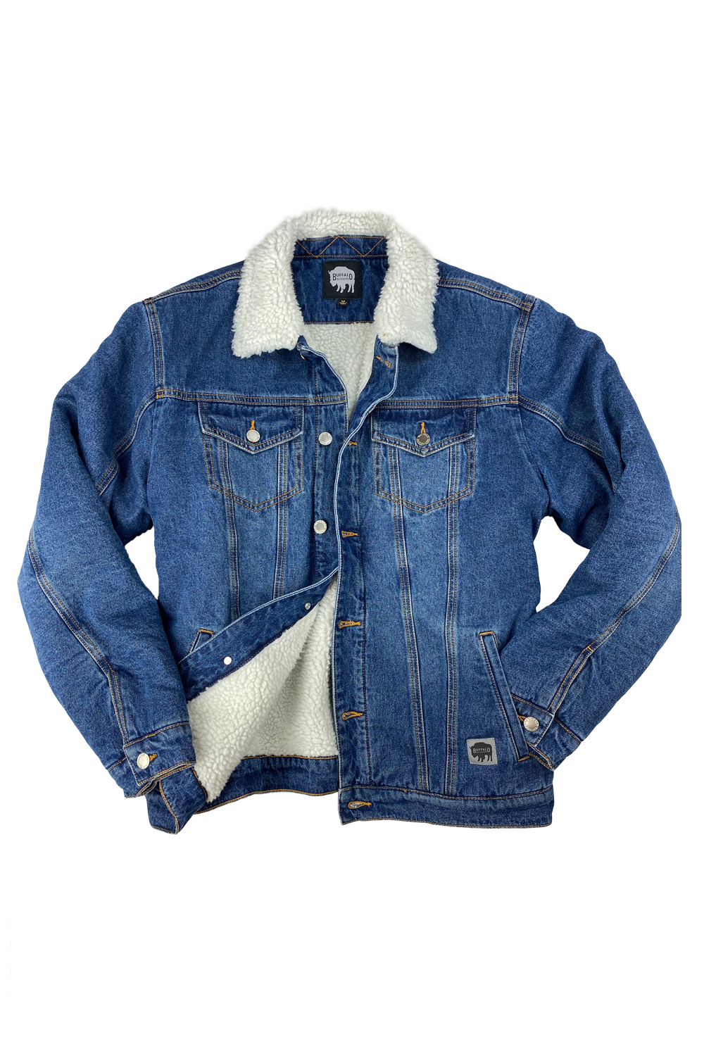 Buffalo Jump Hide Unisex Sherpa Lined Hooded Coat