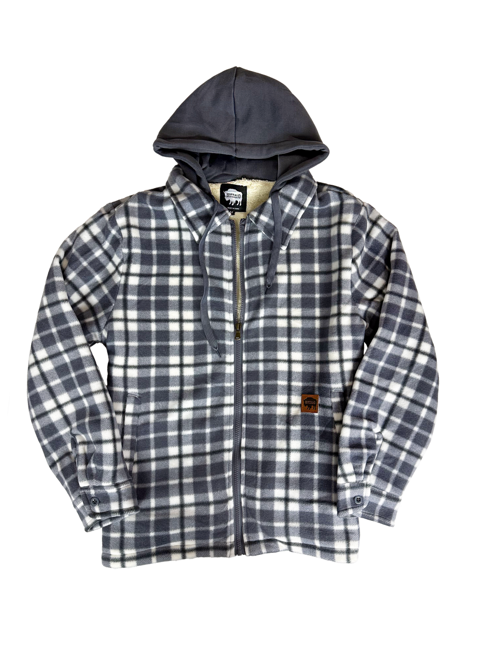 Fleece Lined Shirt Women's Sherpa Flannel Jacket Fleece