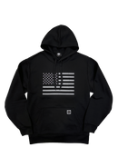 Buffalo Outdoors® Workwear Reflective American Flag Hooded Sweatshirt