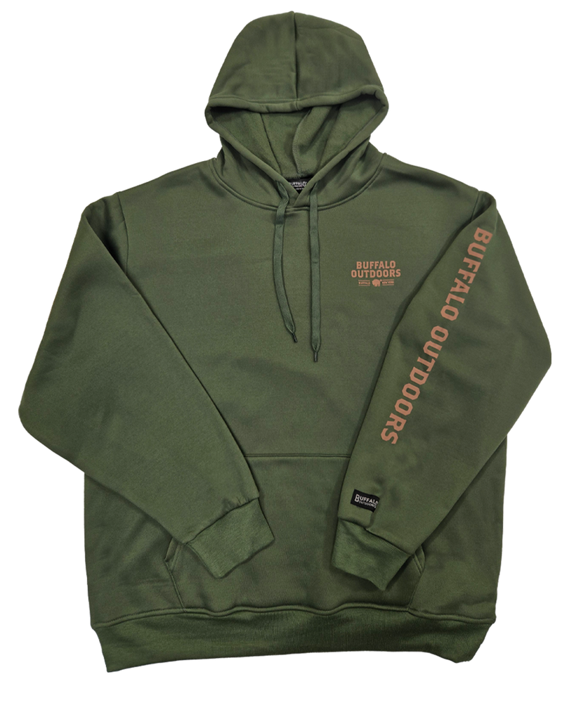 Buffalo Outdoors® Workwear Logo Hooded Sweatshirt