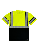 Buffalo Outdoors® Workwear Class 2 Reflective Hi Vis Safety Pullover Short Sleeve T-Shirt