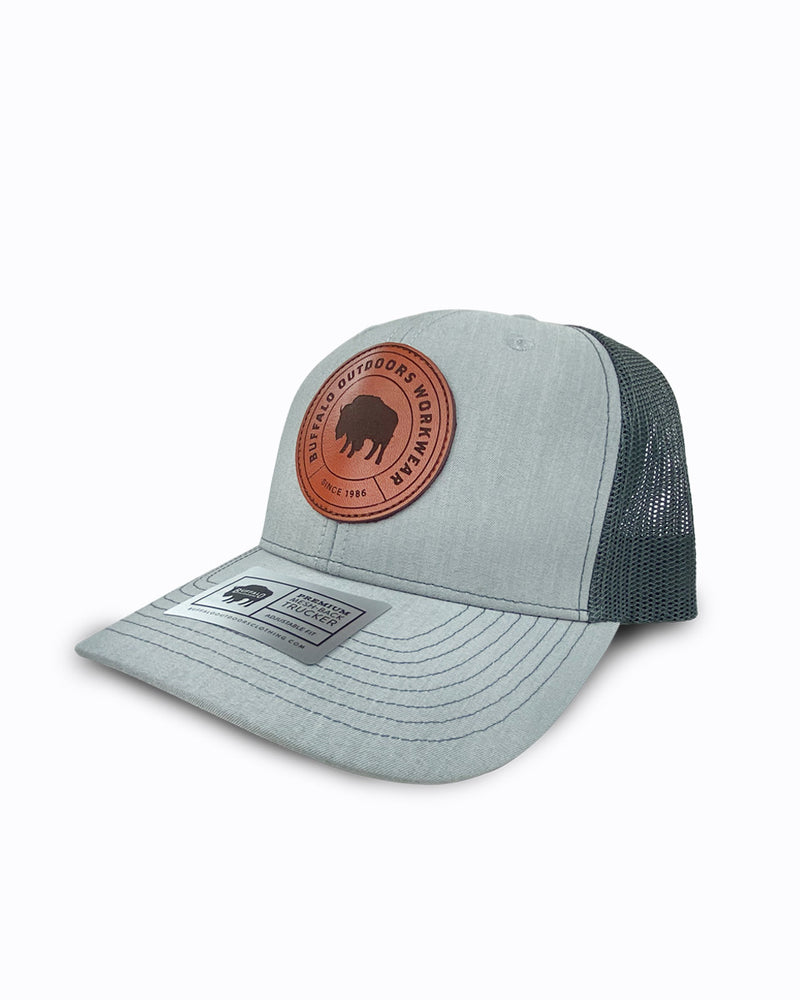 Buffalo Outdoors® Workwear Circle Patch Trucker Hat