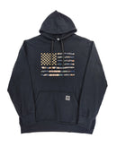 Buffalo Outdoors® Workwear American Flag Hooded Sweatshirt