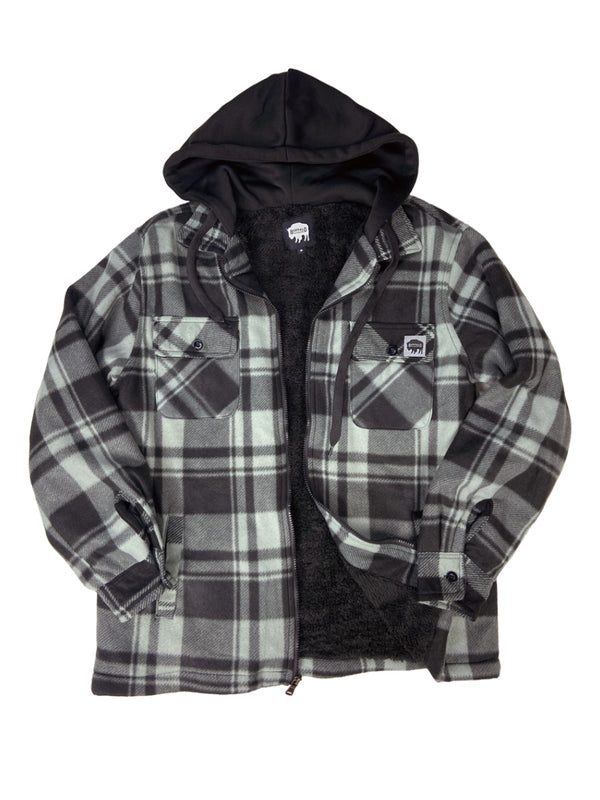 Buffalo Outdoors® Workwear Sherpa Lined Hooded Fleece