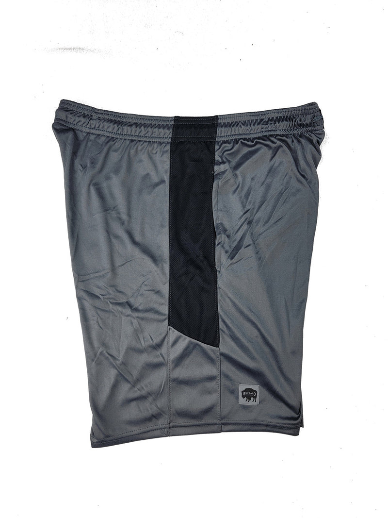 Buffalo Outdoors® Men's Comfort Fit Solid Semi-Stripe Athletic Short