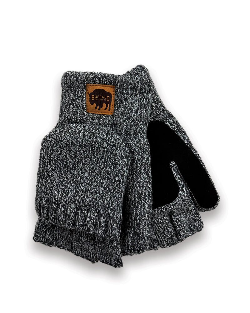 Buffalo Outdoors® Workwear Unisex Fingerless Knit Glove
