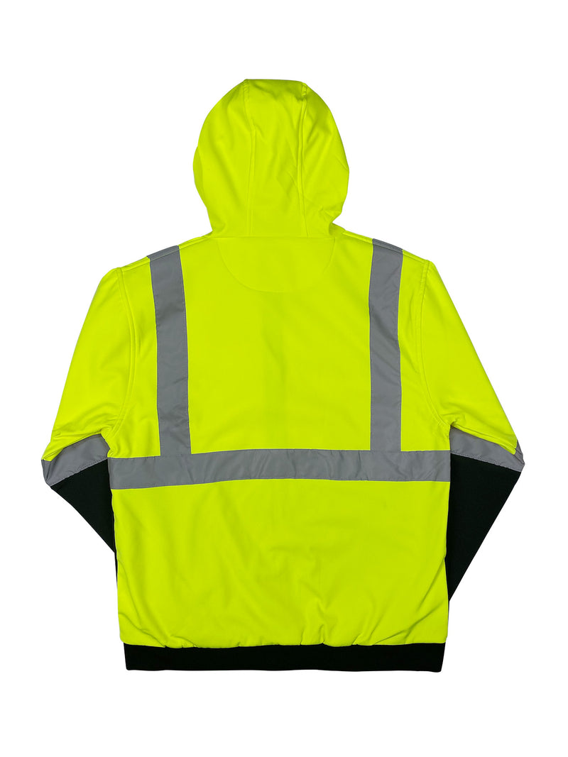 Buffalo Outdoors® Workwear Class 2 Hi Vis Safety Softshell Jacket