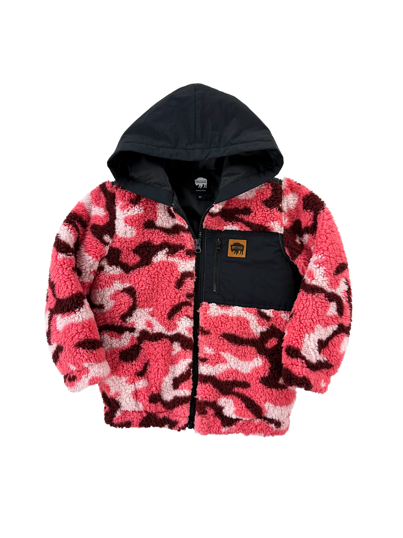 Buffalo Outdoors® Workwear Kid's Full-Zip Pocket Sherpa