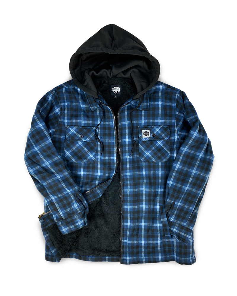 Buffalo Outdoors® Workwear Sherpa Lined Hooded Fleece