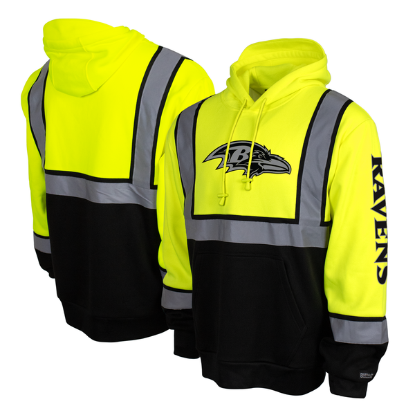 Buffalo Outdoors X NFL Hi-Vis Safety Hooded Sweatshirt: AFC Teams