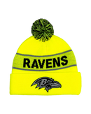 Buffalo Outdoors X NFL Safety Hi Vis Knit Pom Hat
