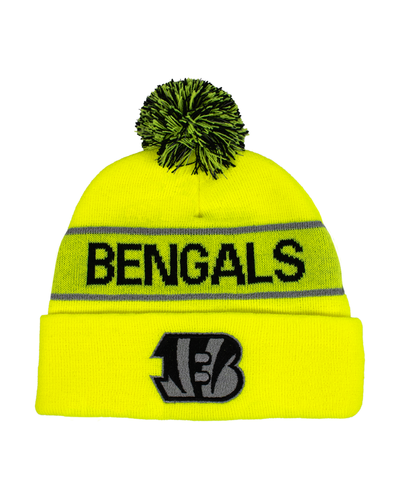 Buffalo Outdoors X NFL Safety Hi Vis Knit Pom Hat