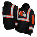 Buffalo Outdoors X NFL Safety Black Hooded Sweatshirt: AFC Teams