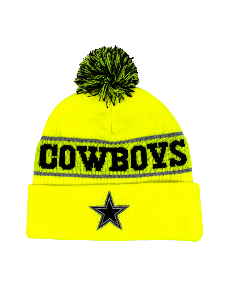 Buffalo Outdoors X NFL Safety Hi Vis Knit Pom Hat