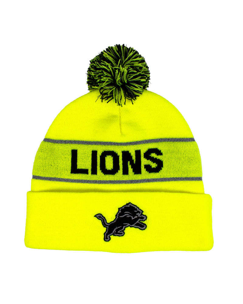 Buffalo Outdoors X NFL Safety Hi Vis Knit Pom Hat