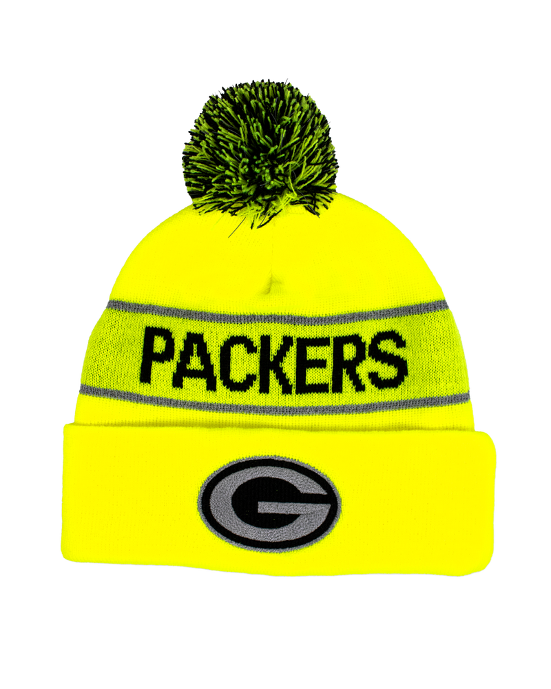 Buffalo Outdoors X NFL Safety Hi Vis Knit Pom Hat