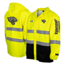 Buffalo Outdoors X NFL Hi Vis Safety Hooded Rainshell: AFC Teams