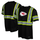 Buffalo Outdoors X NFL Safety Short Sleeve Black T-Shirt: AFC Teams