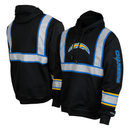 Buffalo Outdoors X NFL Safety Black Hooded Sweatshirt: AFC Teams