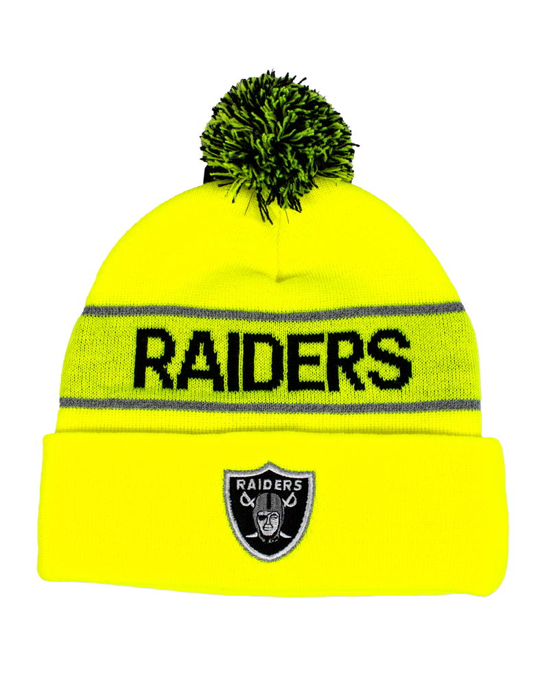 Buffalo Outdoors X NFL Safety Hi Vis Knit Pom Hat