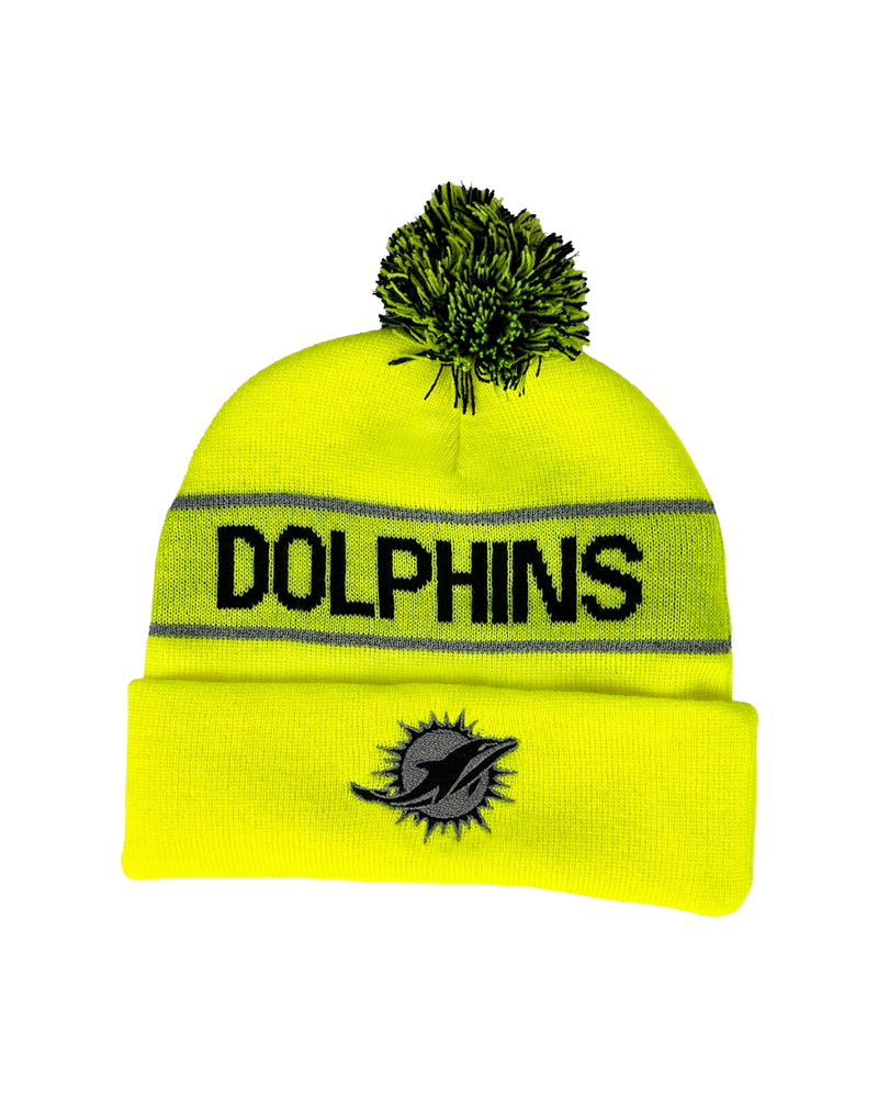 Buffalo Outdoors X NFL Safety Hi Vis Knit Pom Hat