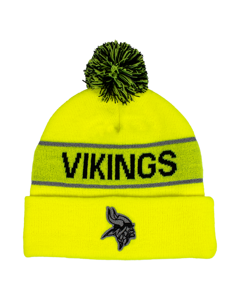 Buffalo Outdoors X NFL Safety Hi Vis Knit Pom Hat