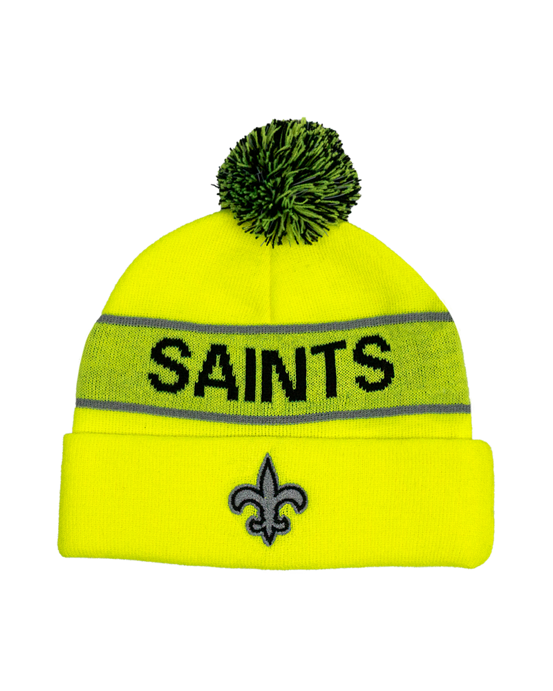 Buffalo Outdoors X NFL Safety Hi Vis Knit Pom Hat