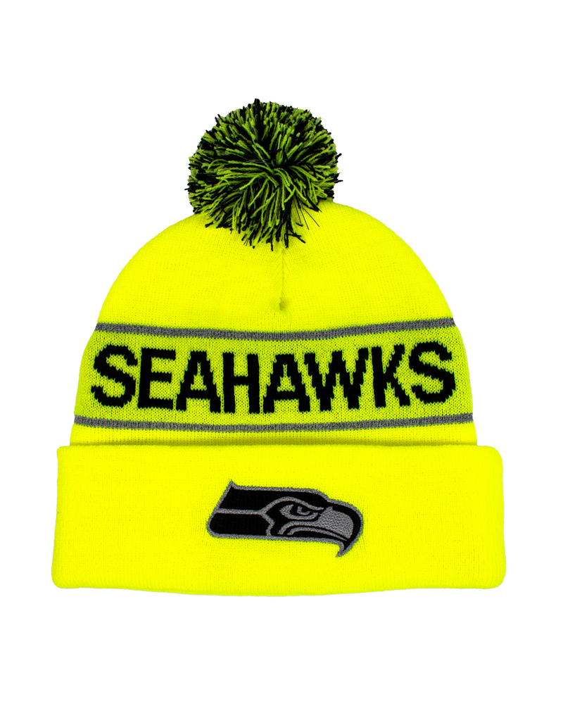 Buffalo Outdoors X NFL Safety Hi Vis Knit Pom Hat