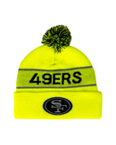 Buffalo Outdoors X NFL Safety Hi Vis Knit Pom Hat