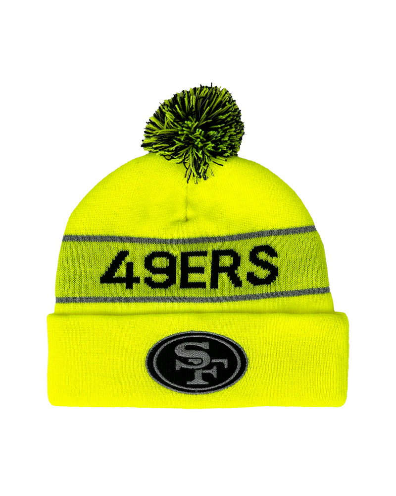 Buffalo Outdoors X NFL Safety Hi Vis Knit Pom Hat