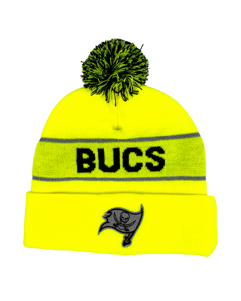 Buffalo Outdoors X NFL Safety Hi Vis Knit Pom Hat