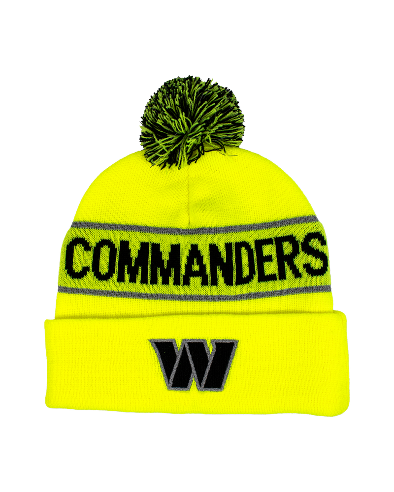 Buffalo Outdoors X NFL Safety Hi Vis Knit Pom Hat