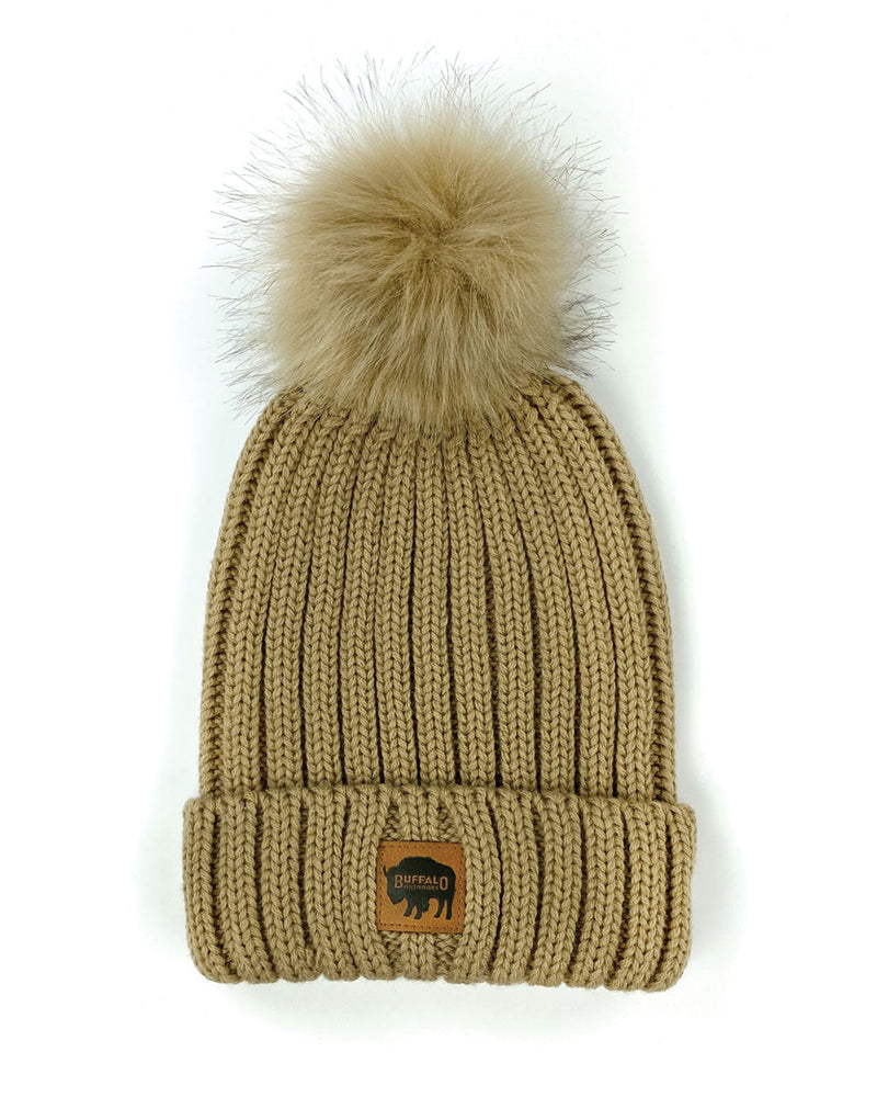 Buffalo Outdoors® Workwear Women's Chunky Knit Pom Hat