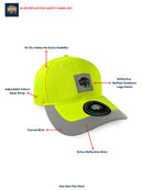 Buffalo Outdoors® Workwear Hi Vis Reflective Safety Work Hat