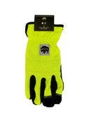 Buffalo Outdoors® Workwear Hi Vis Padded-Knuckle Work Gloves