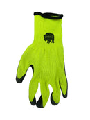Buffalo Outdoors® Workwear Hi Vis Latex Coated Knit Gloves