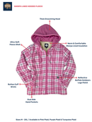 Buffalo Outdoors® Workwear Women's Sherpa Lined Hooded Fleece