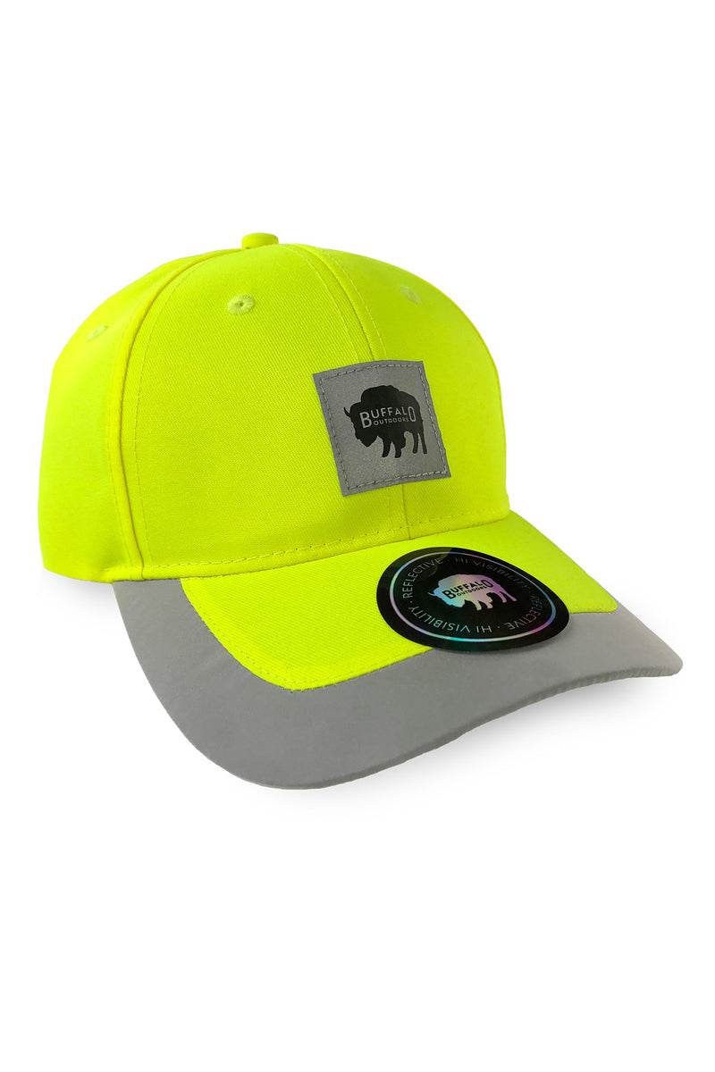 Buffalo Outdoors® Workwear Hi Vis Reflective Safety Work Hat
