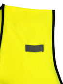 Buffalo Outdoors® Workwear Class 2 Hi Vis Reflective Safety Work Vest - Yellow