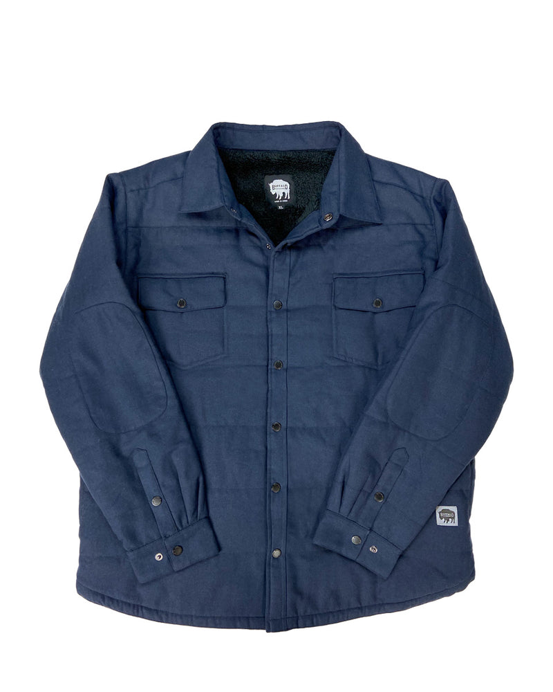 Buffalo Outdoors® Workwear Men's Sherpa Lined Shirt Jacket