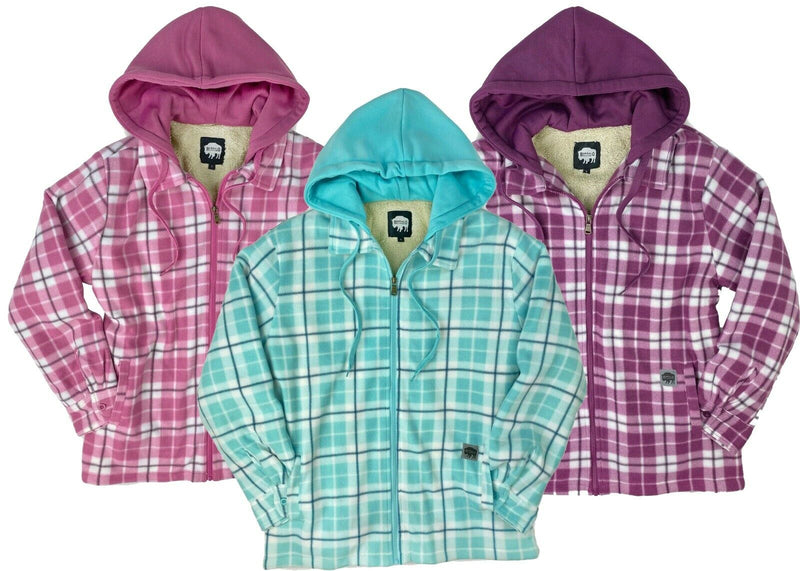 Buffalo Outdoors® Workwear Women's Sherpa Lined Hooded Fleece