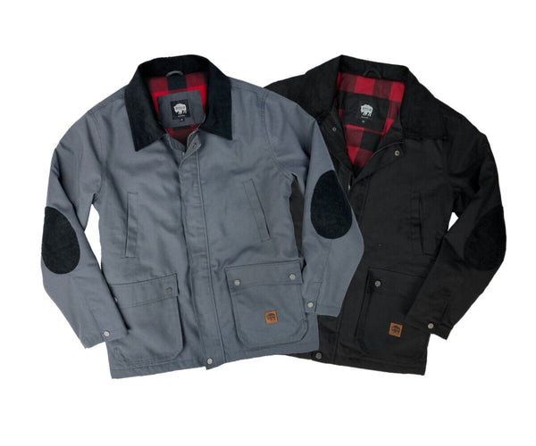 Buffalo Outdoors® Workwear Men's Flannel Lined Canvas Barn Coat