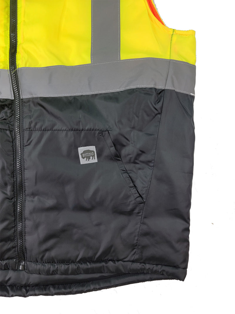 Buffalo Outdoors® Hi-Vis 2-in-1 Reversible Safety Vest